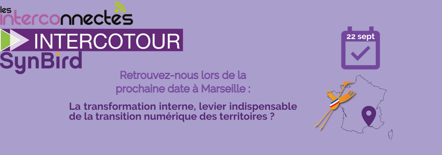 IntercoTour PACA le 22 septembre : la transformation interne, levier indispensable de la transition numérique des territoires ?